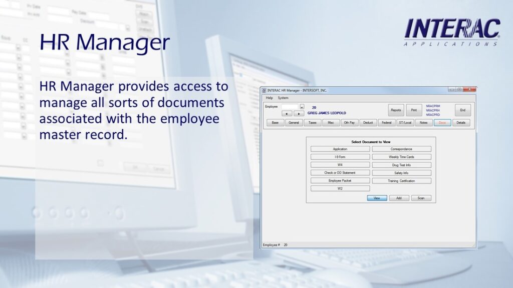 Managing Documents with Manager Applications - Intersoft Systems